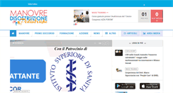 Desktop Screenshot of manovredisostruzionepediatriche.com